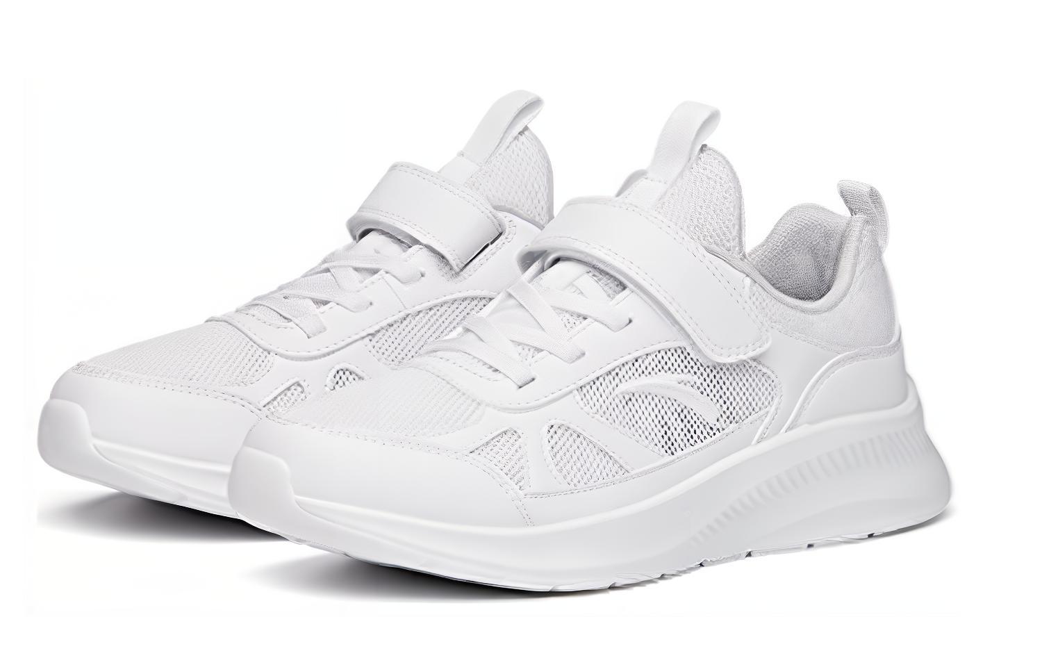 Lookbook (Preschool) Anta Breathable Velcro Running 'White' 312135511S-5