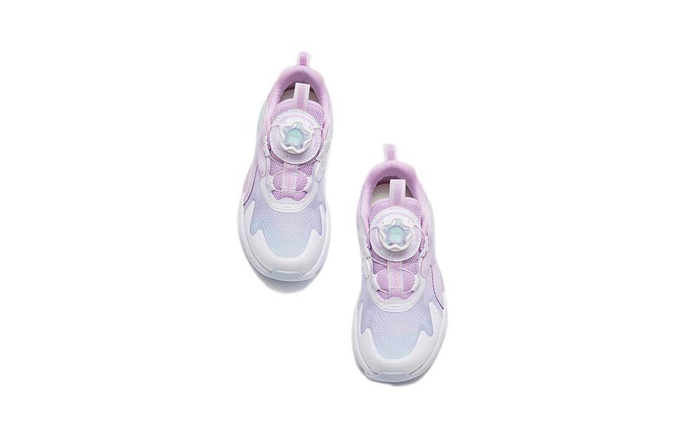 Lookbook (Preschool) Anta Butterfly 'Purple White Green' 322319983-1