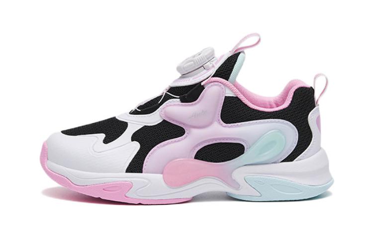 (Preschool) Anta Butterfly Wing Low 'Black White Pink' 322319983-2