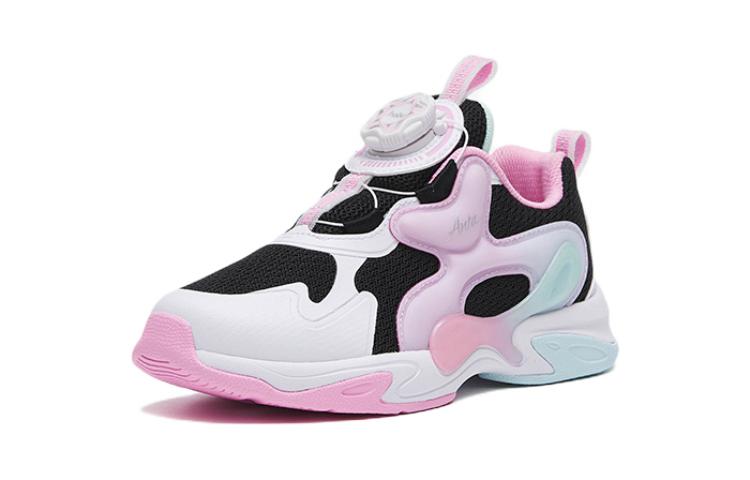 Order (Preschool) Anta Butterfly Wing Low 'Black White Pink' 322319983-2