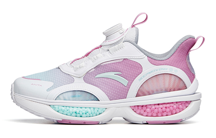 (Preschool) Anta Capsule 'White Purple' 322145551-9