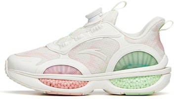 (Preschool) Anta Capsule Shock-Absorbent Running Shoe 'White Pink' 322145551-6 (Preschool) Anta Capsule Shock-Absorbent Running Shoe 'White Pink' 322145551-6