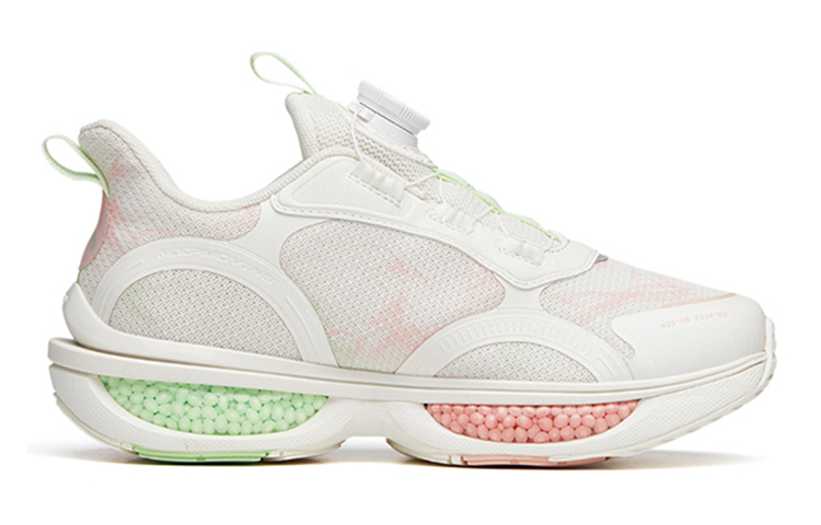 Order (Preschool) Anta Capsule Shock-Absorbent Running Shoe 'White Pink' 322145551-6