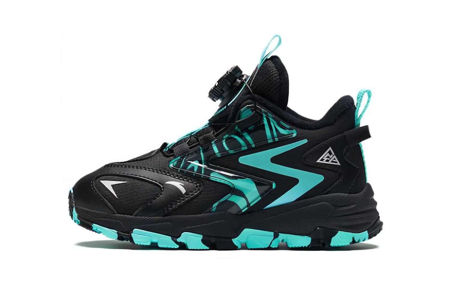 (Preschool) Anta Casual 'Black Green' A312349904-3