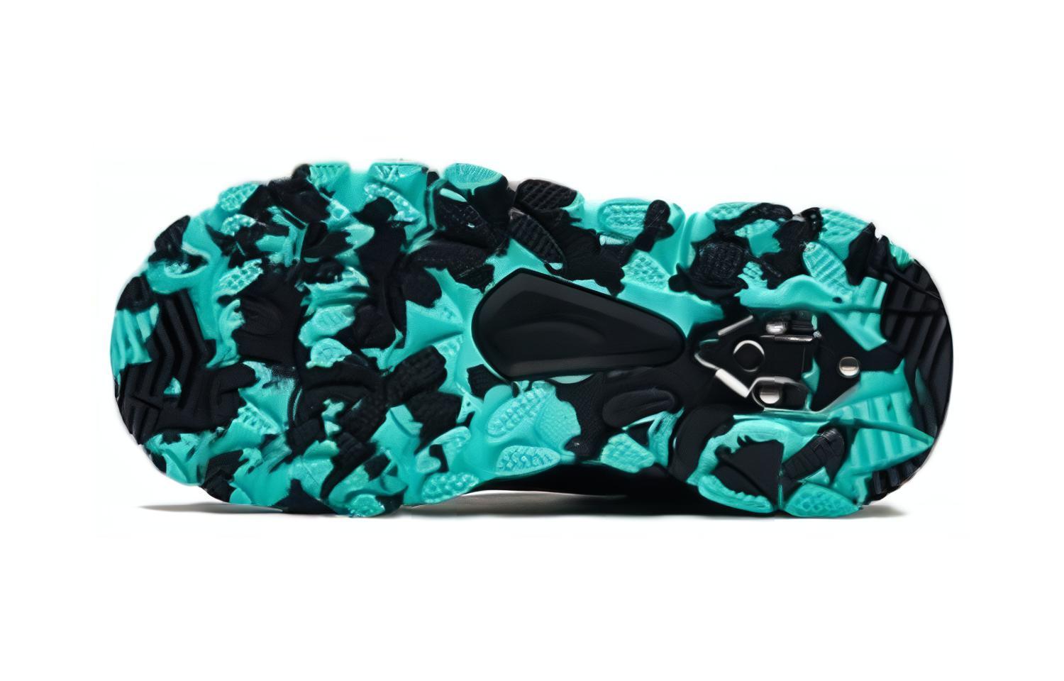 Purchase 中童 安踏兒童 舒適百搭 耐磨減震 兒童休閒鞋 黑綠色