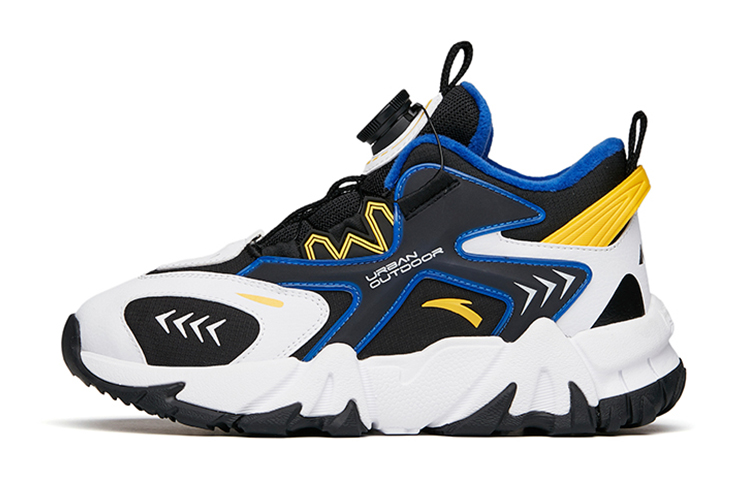 (PS) Anta Casual 'Black White Yellow'