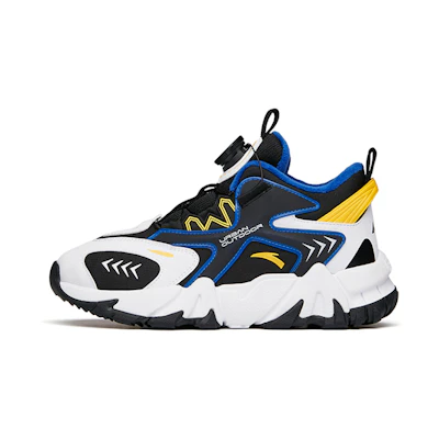 (PS) Anta Casual 'Black White Yellow'