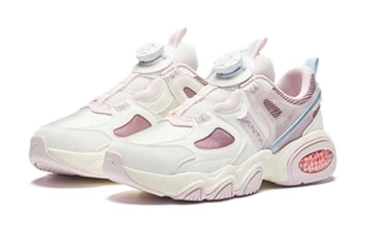 Shop (Preschool) Anta Casual 'White Purple' 322348805-1