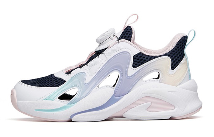 (PS) Anta Casual Breathable Sneakers 'Blue White Pink'