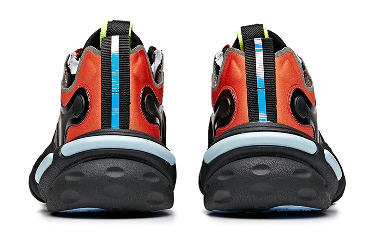 Shop (Preschool) Anta Casual Low 'Black Green Orange' 312018868-3