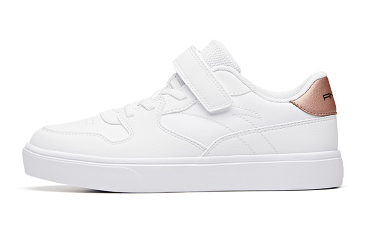 (Preschool) Anta Casual Low 'White Gold' A33038002B-6