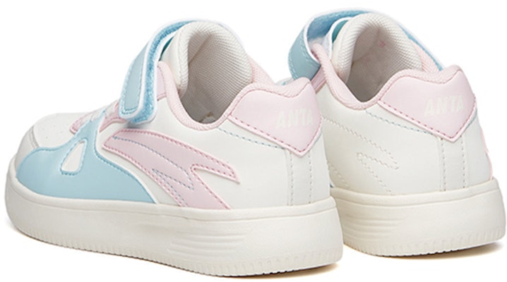 (PS) Anta Kasual Rendah 'Putih Pink Biru' A322129980B-3 Shop (PS) Anta Kasual Rendah 'Putih Pink Biru' A322129980B-3
