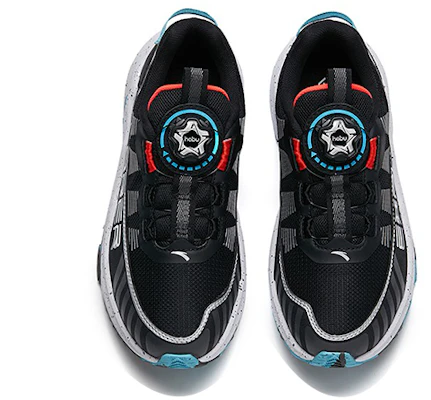 (Preschool) Anta Casual Low Running Shoes 'Black Blue' 312215577-7 Lookbook (Preschool) Anta Casual Low Running Shoes 'Black Blue' 312215577-7