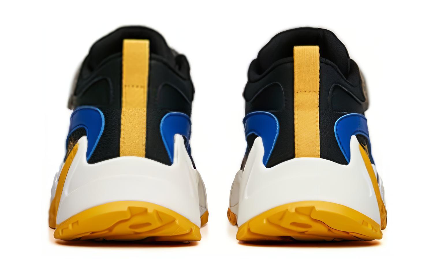 Lookbook (PS) 安踏休闲加绒鞋 '黑灰黄' A312146807-3