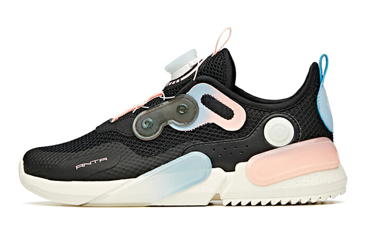 (Preschool) Anta Casual Running Shoe 'Black' 322128893-4