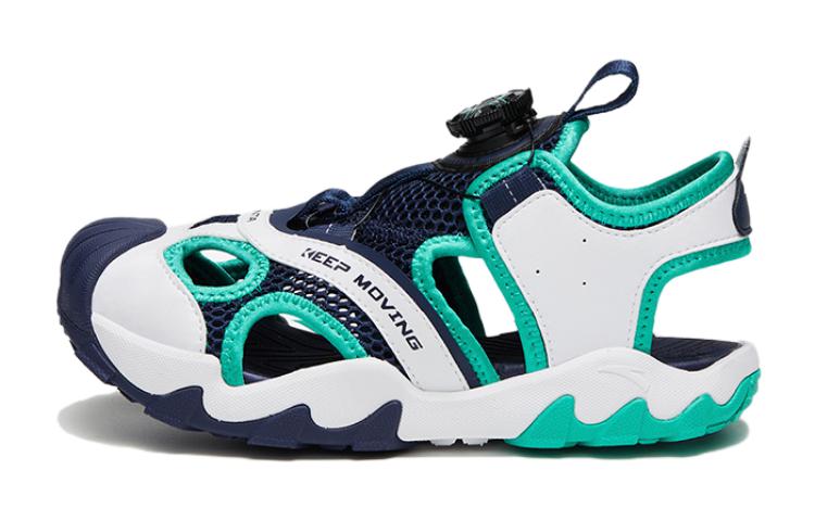 (PS) Anta Casual Sandal 'Black White Green'