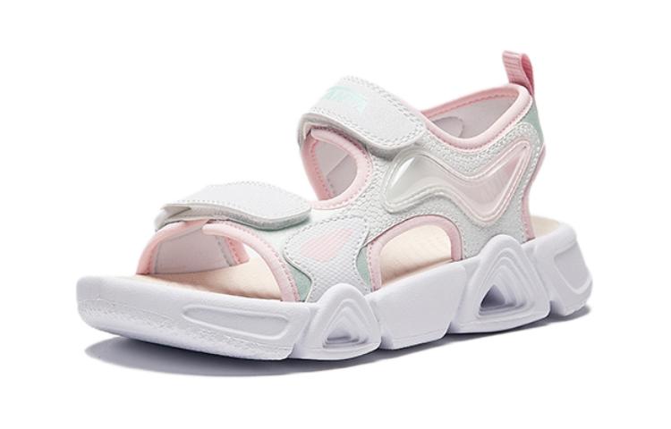 Order (PS) 安踏休閒涼鞋「白粉」 A322429910-2