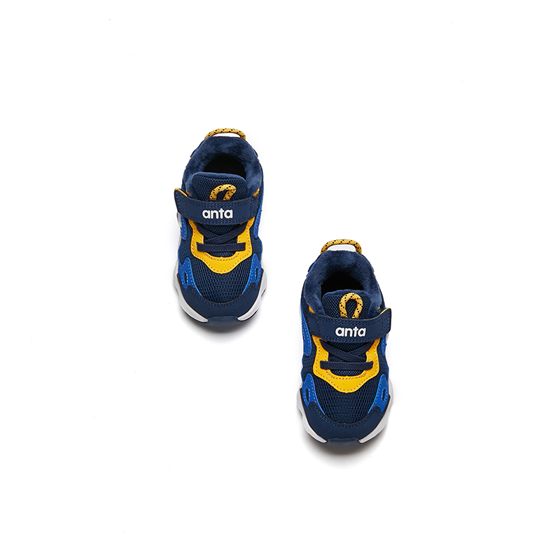 (PS) Anta Casual Sneakers 'Blue Yellow Fleece' 圖 3