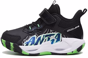 (Preschool) Anta Casual Sport 'Black Green' 312319951-1 (Preschool) Anta Casual Sport 'Black Green' 312319951-1