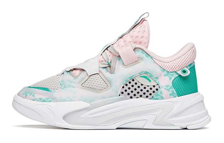 (PS) Anta Casual Sport 'Grey Pink Green'