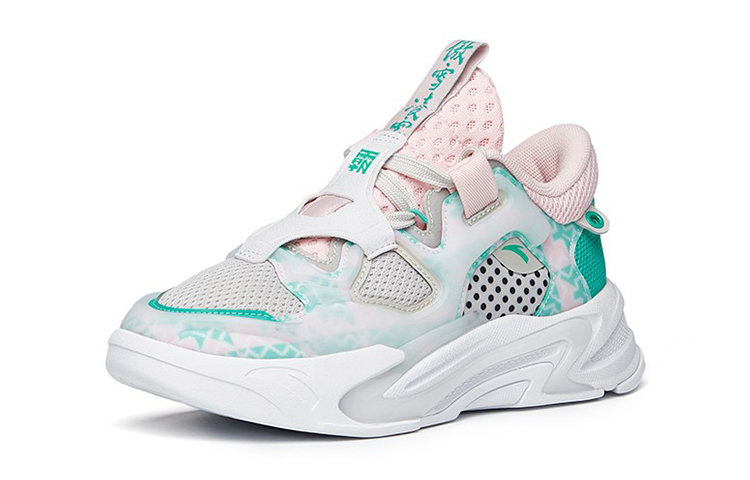 (PS) Anta Casual Sport 'Grey Pink Green' 圖 2