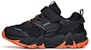 (Preschool) Anta Casual Velcro Running Shoe 'Black Orange Fleece' A312146805-1