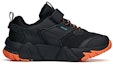 Order (Preschool) Anta Casual Velcro Running Shoe 'Black Orange Fleece' A312146805-1