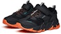 (Preschool) Anta Casual Velcro Running Shoe 'Black Orange Fleece' A312146805-1