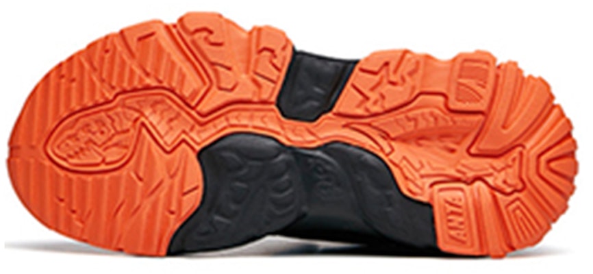 (Preschool) Anta Casual Velcro Running Shoe 'Black Orange Fleece' A312146805-1 Details for (Preschool) Anta Casual Velcro Running Shoe 'Black Orange Fleece' A312146805-1
