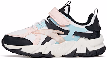 (Preschool) Anta Casual Velcro Running Shoe 'White Pink Blue Black Fleece' 322146970-2 (Preschool) Anta Casual Velcro Running Shoe 'White Pink Blue Black Fleece' 322146970-2