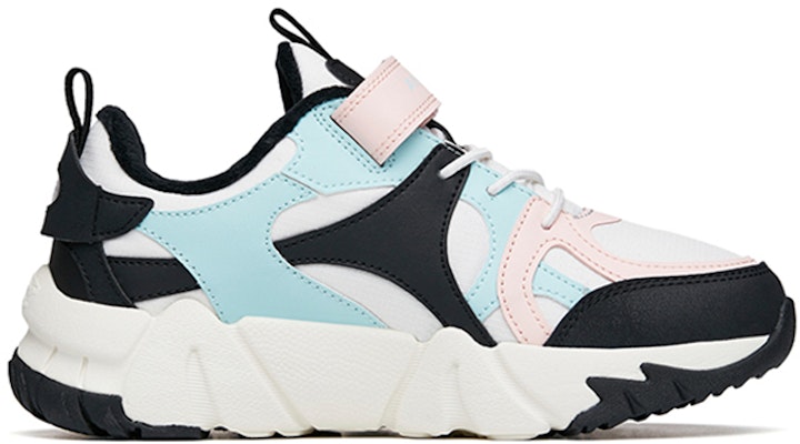 (Preschool) Anta Casual Velcro Running Shoe 'White Pink Blue Black Fleece' 322146970-2 Order (Preschool) Anta Casual Velcro Running Shoe 'White Pink Blue Black Fleece' 322146970-2