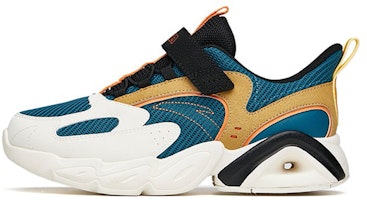 (Preschool) Anta Chunky 'Blue Black White Brown' A312218805-3 (Preschool) Anta Chunky 'Blue Black White Brown' A312218805-3