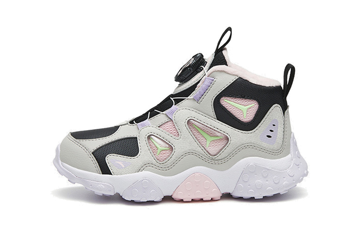 (Preschool) Anta Chunky Sneaker 'Black Grey Purple' A322249904-2
