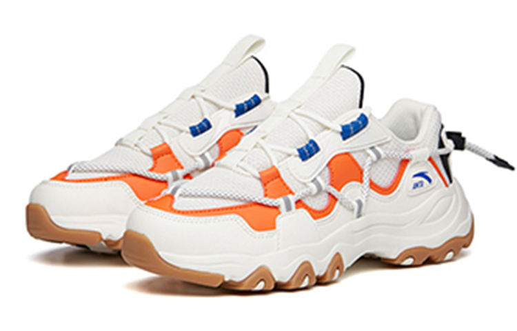 Lookbook (PS) Anta Semelle Épaisse ''Panda Chaussure Décontractée Blanc Orange'' A312138825-1