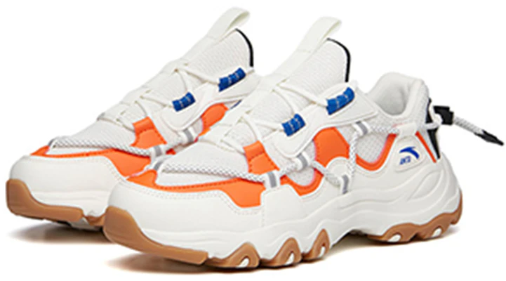 (PS) Anta Semelle Épaisse ''Panda Chaussure Décontractée Blanc Orange'' A312138825-1 Lookbook (PS) Anta Semelle Épaisse ''Panda Chaussure Décontractée Blanc Orange'' A312138825-1