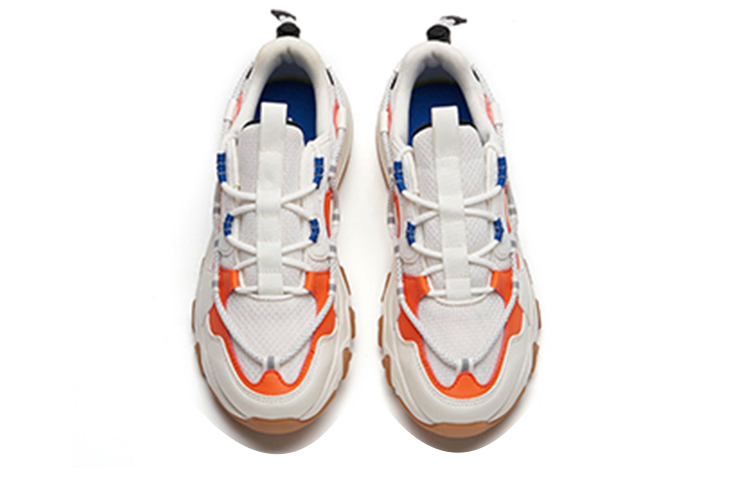 Shop (PS) Anta Semelle Épaisse ''Panda Chaussure Décontractée Blanc Orange'' A312138825-1