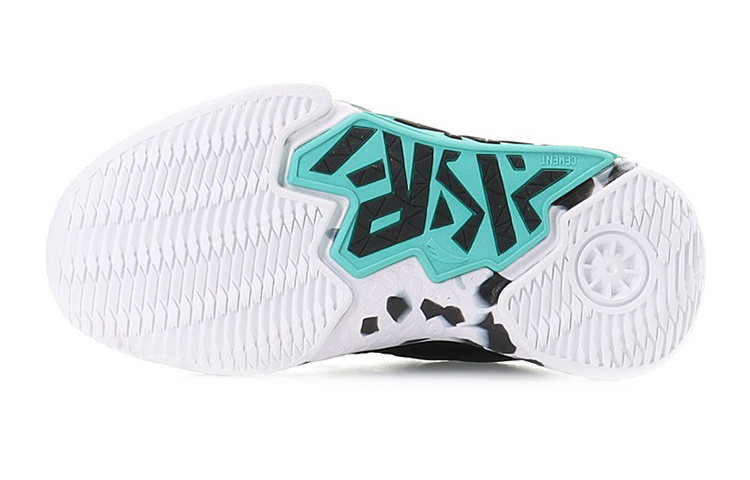 (Youth) Anta Cement Krypton 'Black Teal' 圖 6