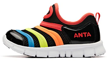 (Preschool) Anta Comfort Casual 'Black Orange White' A31039562-11 (Preschool) Anta Comfort Casual 'Black Orange White' A31039562-11
