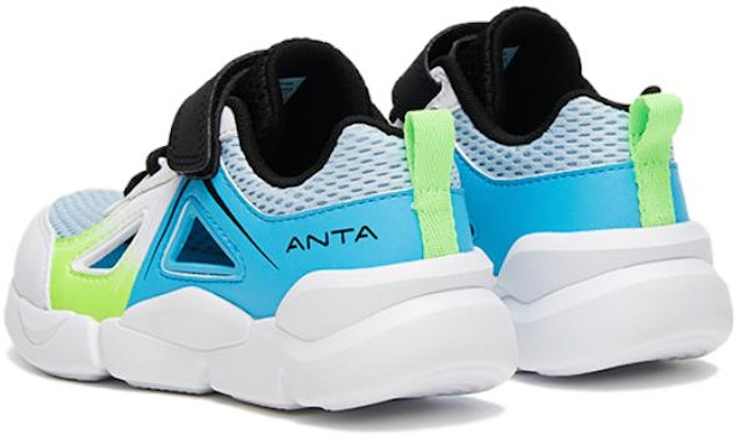 (Preschool) Anta Comfort Casual Sports Sandal 'White Blue Green' A312329952-3 Lookbook (Preschool) Anta Comfort Casual Sports Sandal 'White Blue Green' A312329952-3