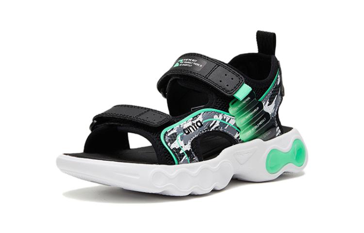 Order (PS) 안타 컴포트 샌들 (블랙그린) 312339986-4