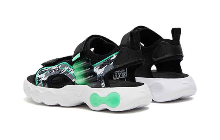 Lookbook (PS) 안타 컴포트 샌들 (블랙그린) 312339986-4