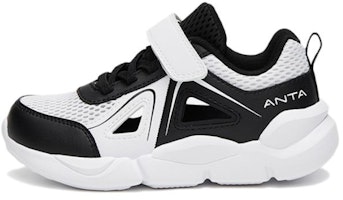 (Preschool) Anta Comfort Sandals 'Magic Tape Black White' A312329952-1 (Preschool) Anta Comfort Sandals 'Magic Tape Black White' A312329952-1