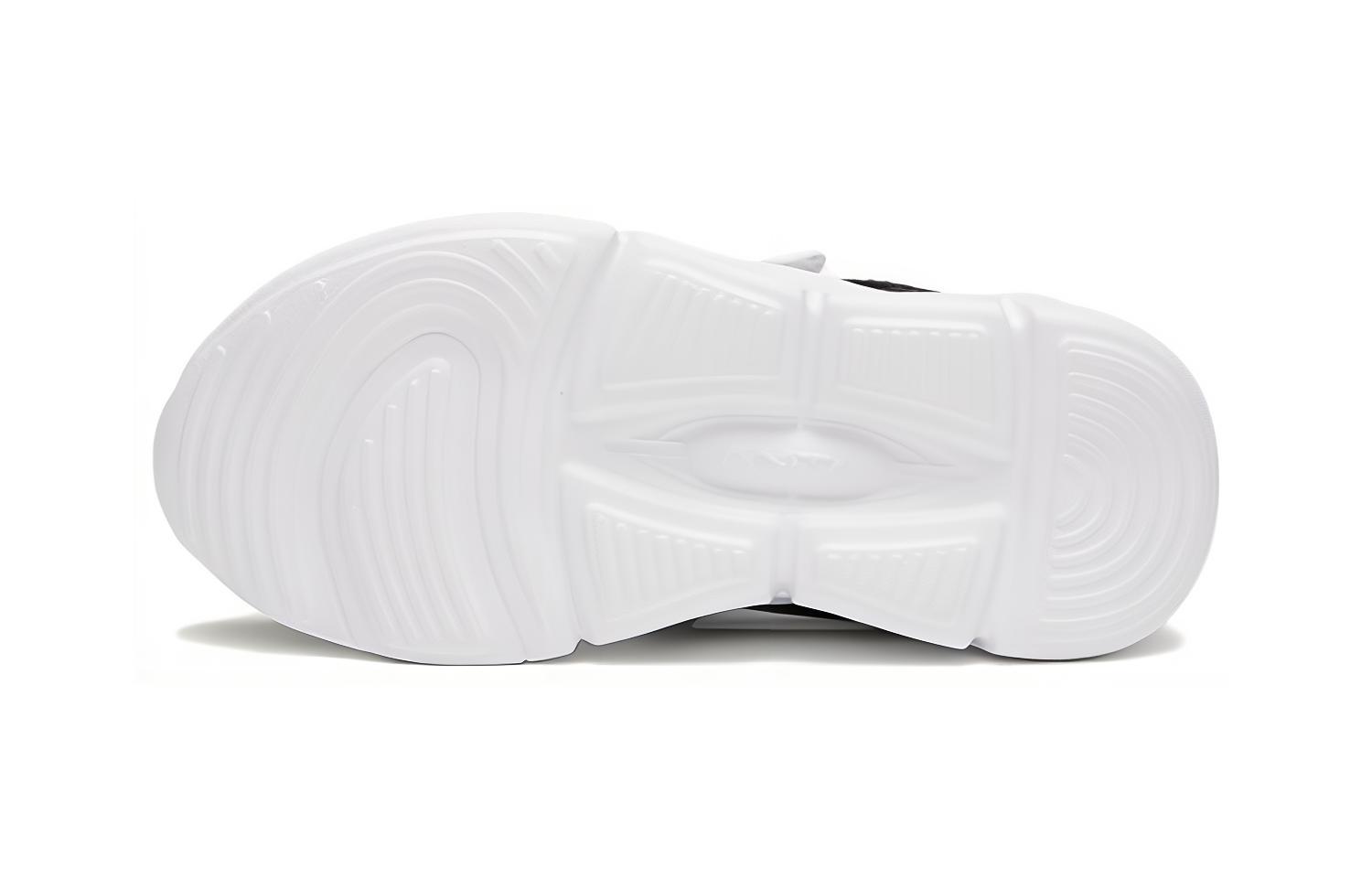 Shop (Preschool) Anta Comfort Sandals 'Magic Tape Black White' A312329952-1