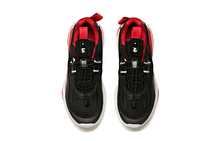 Lookbook (PS) Anta Zapatillas Bajas con Amortiguación 'Negro Rojo Blanco' para Niños 'NYFW' 31948866R-7