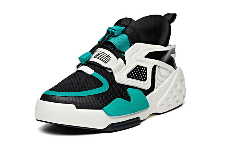 (PS) Anta Domineering Casual Low 'Black White Green' 圖 2