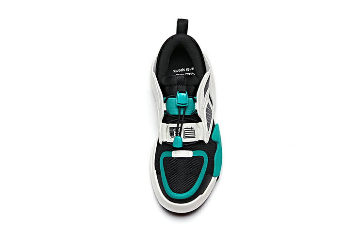 (PS) Anta Domineering Casual Low 'Black White Green' 圖 3