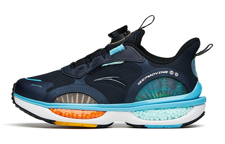 (Preschool) Anta Energy Capsule 'Black Blue' 312145551-2