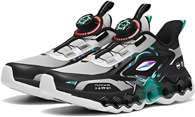(Preschool) Anta Energy Ring 8.0 Running 'Black Green' 312245581-8 Lookbook (Preschool) Anta Energy Ring 8.0 Running 'Black Green' 312245581-8