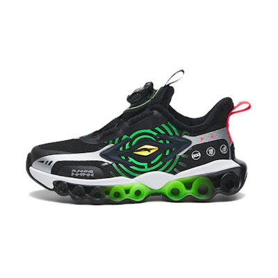 (PS) Anta Energy Ring 'Black Silver Green with Fleece'