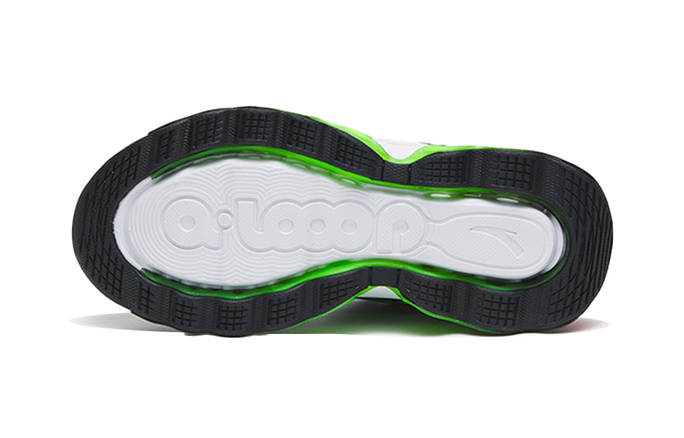 Purchase 幼童 Anta安踏 能量環 耐磨輕便跑步鞋 黑銀綠 加絨